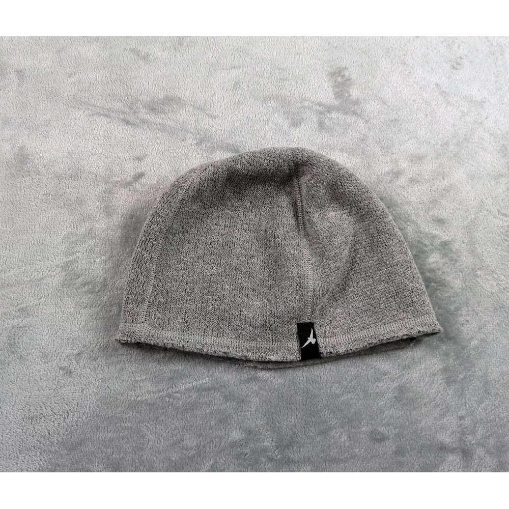 Duckworth Beanie Men Gray One Size Knit Wool Lightweight Winter Women Unisex